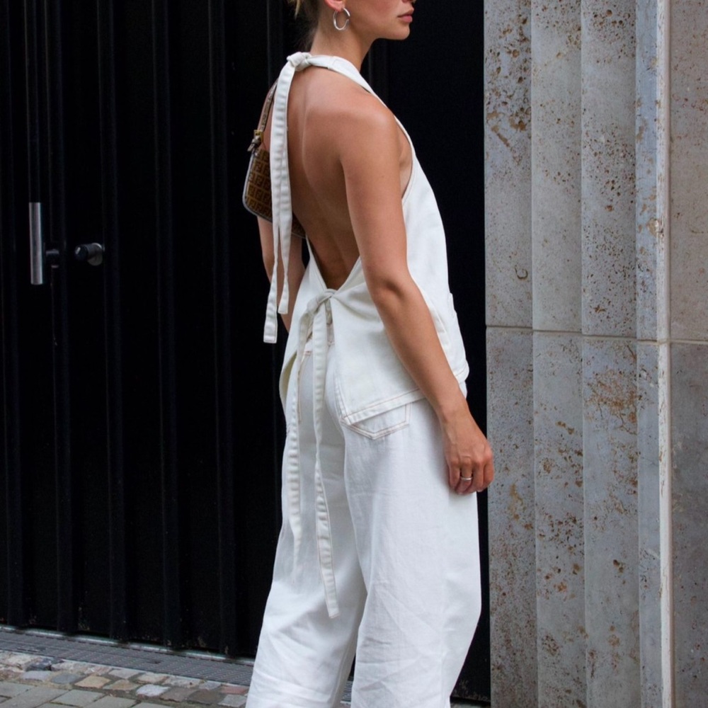 Lioness White denim set